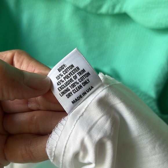 Lauren James Sullivan Solid Seersucker Dress in Seafoam - Picture 9 of 9